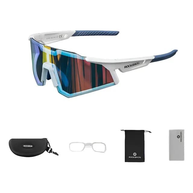 Lentes De Ciclismo Fotocromaticos Polarizados Uv400 Rockbros