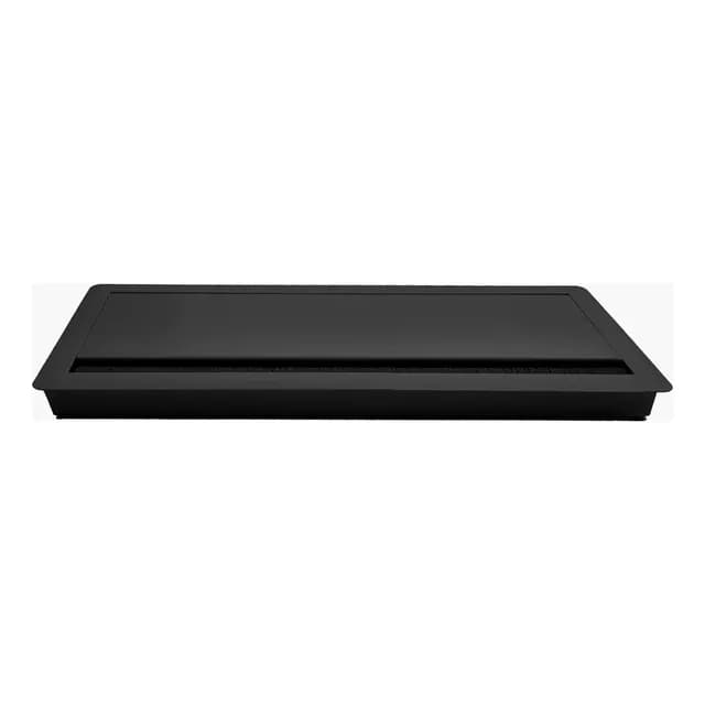 Pasacables Rectangular Negro Form