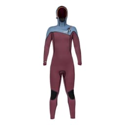 Traje De Surf Mujer Punani 5:4:3 Burdeo Haka Honu