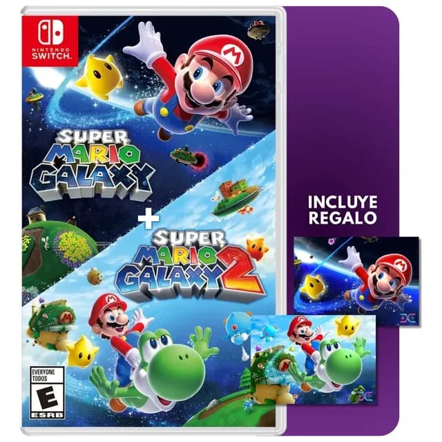 Super Mario Galaxy + Super Mario Galaxy 2 // Mathogames