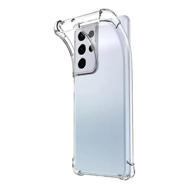 Carcasa Para Samsung S21 Ultra Transparente Antigolpes Slim
