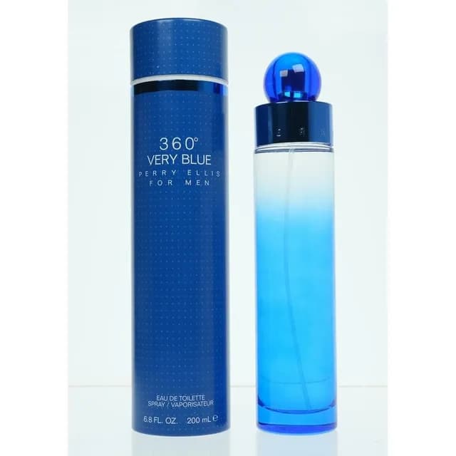 Perfume Perry Ellis 360 Very Blue 6.8oz Edt Hombre