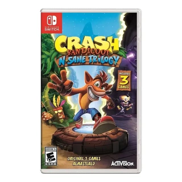 Crash Bandicoot: N. Sane Trilogy - (fisico) Nintendo Switch