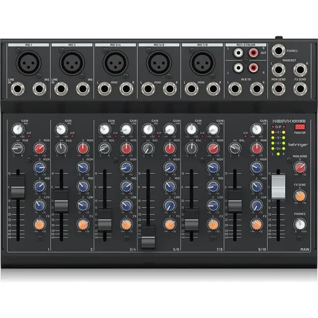 Mixer Analogo Con Opcion De Baterias Behringer Xenyx 1003b