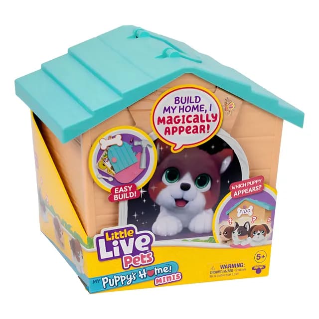 Little Live Pets Casa Perrito Set Juego Mini Sorpresa