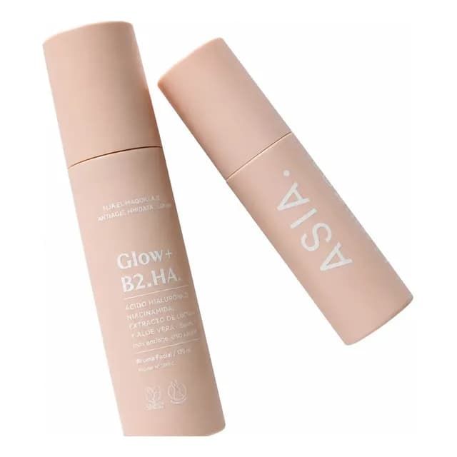 Glow+b2ha, Asia Skincare, Bruma Facial Con Acido Hialuronico
