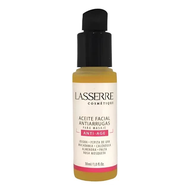 Aceite Facial Antiarrugas 30ml Antoxidante Para Masaje
