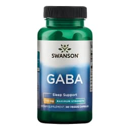 Swanson - Gaba Maximum Strength 750 Mg 60 Caps (relajacion)