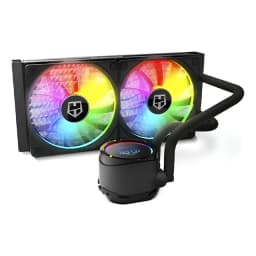 Water Cooling Hummer H-240 Full Color Argb Intel - Amd Tamano Unico Negro