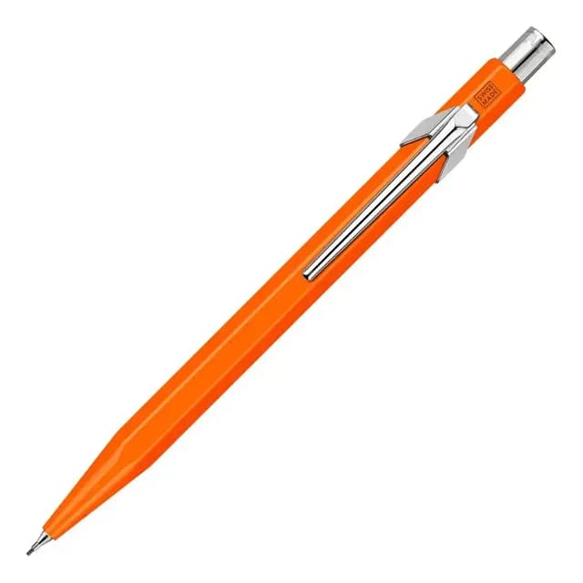 Portamina Caran D Ache 844 Metal Orange Fluor Naranjo