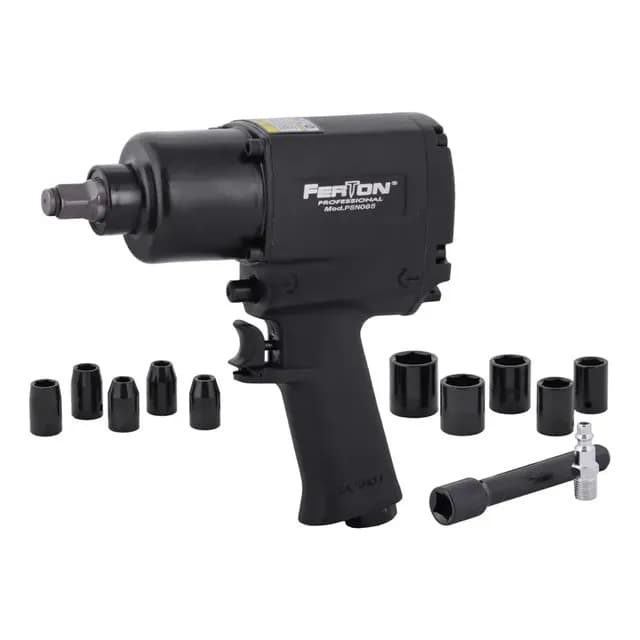 Pistola Llave Impacto Neumatica 1/2 Pulgada 850 Nm Ferton