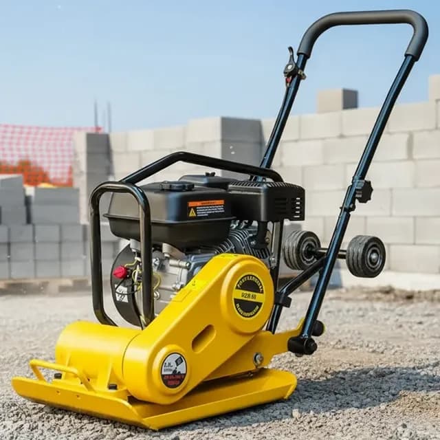 Placa Compactadora  1070kg Motor 5.5 Hp