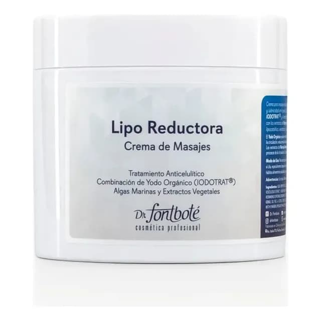 Crema De Masajes Liporeductora 500 G