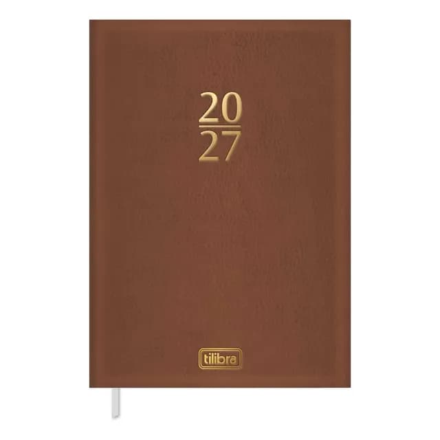 Agenda Ejecutiva Tilibra Cosida Diaria Torino M5 2027 Cafe