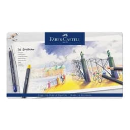 Lapiz De Color Goldfaberlata Metal Faber-castell X36 Colores