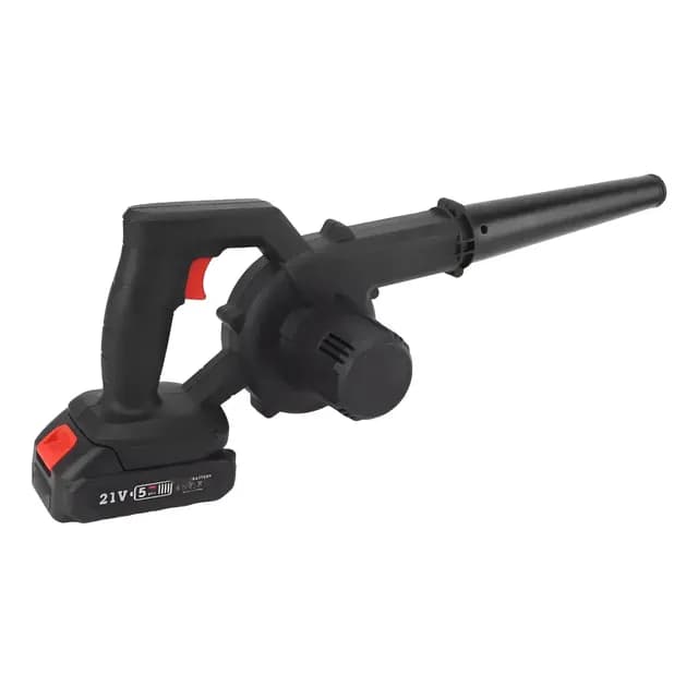 Soplador Y Aspirador Inalambrico Con Bateria 2 En 1 Negro