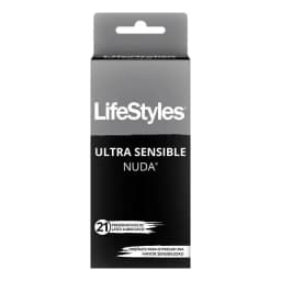 Lifestyles Ultra Sensible Nuda X21 Preservativos Lubricados