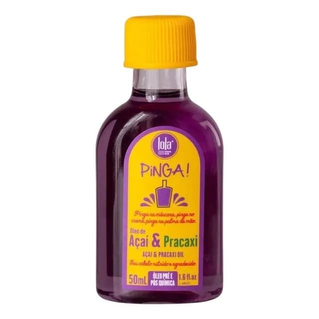 Aceite Capilar de Acai y Pracaxi Pinga Lola Cosmetics 50ml