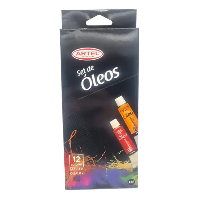 Set De Pintura Oleo 12ml Artel 12 Colores