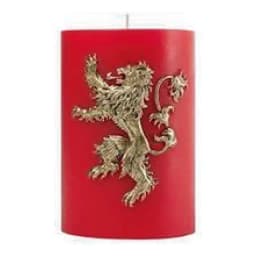 Game Of Thrones: Vela Esculpida Casa Lannister