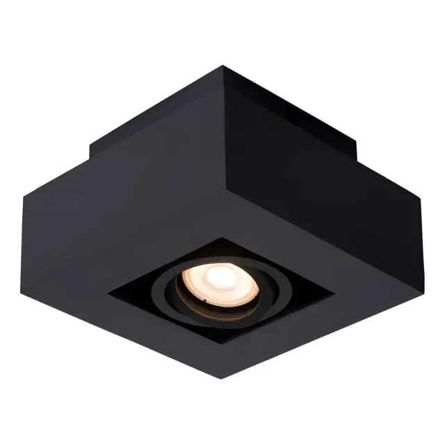 Lampara De Techo Direccional Xirax Negro Led 1xgu10