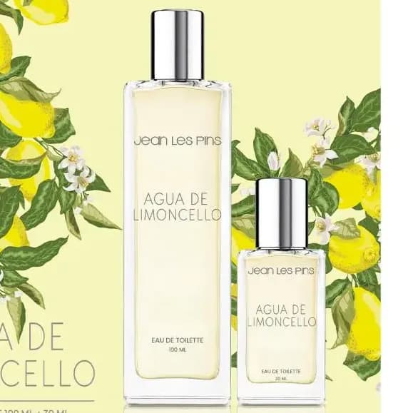 Jean Les Pins Agua de Limoncello Eau de Toilette Set 100 mL + 30 mL Citrica Floral