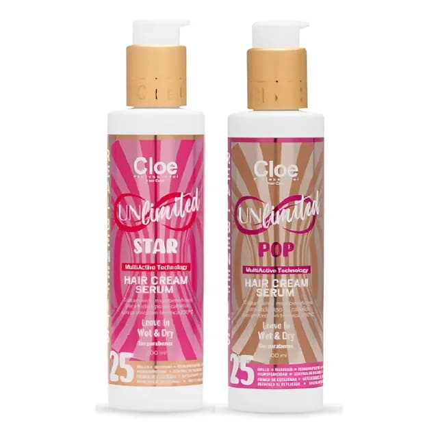 Pack X2 25 Beneficios Cloe Unlimited 200 Ml Leave In