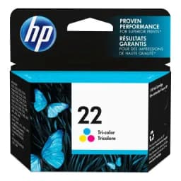 Cartucho De Tinta Hp 22 Tricolor Original