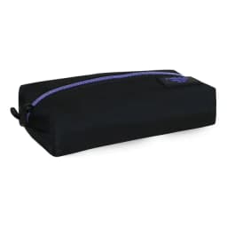 Estuche Simple Alto Negro Lila Head