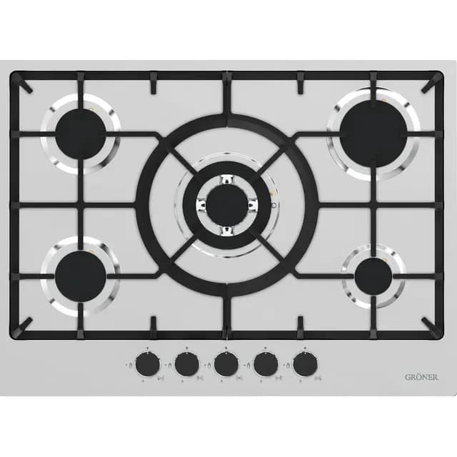Encimera A Gas Inox 5q