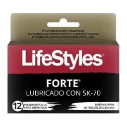 Preservativos Lifestyles Forte 12 Condones Mas Resistentes 