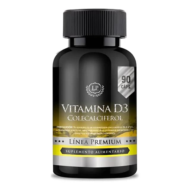 Vitamina D3 , 60 Caps. Vegetales, 2 Meses.