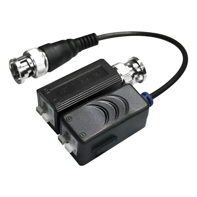 Video Balun Hd Pasivo Terminal De Cable Bnc Cctv. Tecnomati