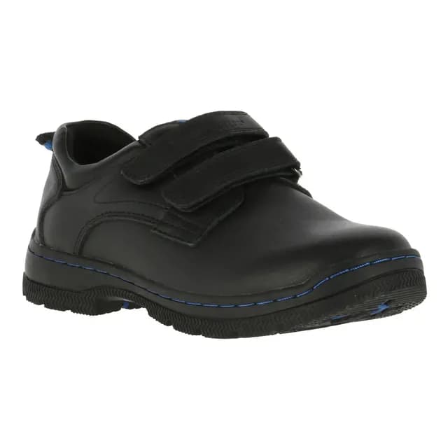 Zapato Nino Cuero New I Work Velcro Negro