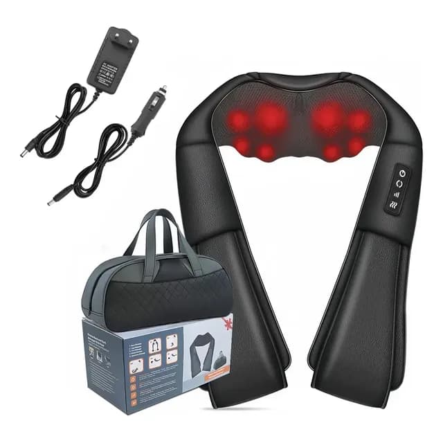 Masajeador Corporal Para Cuello Hombros Negro