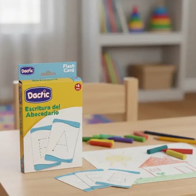 Escribiendo El Abc: Lamina Para Aprender La Imprenta
