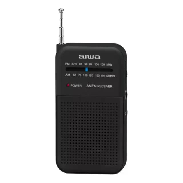 Radio Portatil Aiwa Analoga Fm/am Potencia De 0,4w Aw-fml1