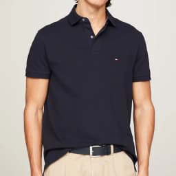 Polo Essential Regular Fit Hombre Tommy Hilfiger Azul
