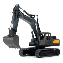 Camion Excavadora Con Luces Sonido Y Bateria Recargable