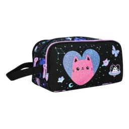 Estuche Infantil Nina Atos Space Cat Negro Head
