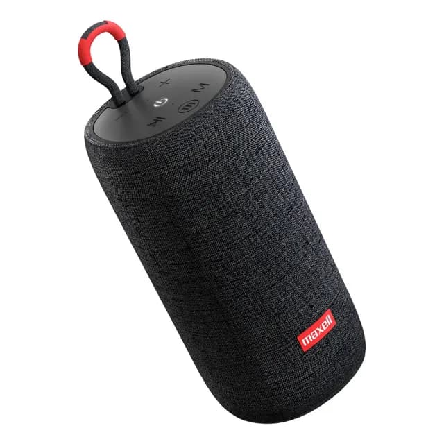 Parlante Bluetooth Portatil Maxell Distrikt Tws 7 Hr Negro