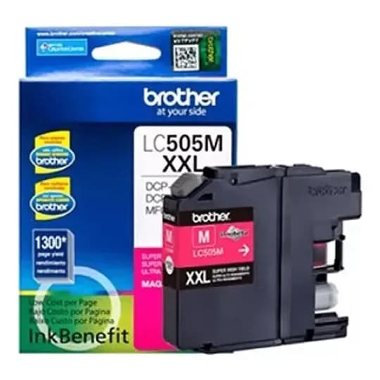 Cartucho De Tinta Brother Lc505 Magenta Original