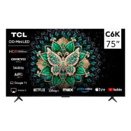 Smart Tv 75  Tcl 4k Qled Mini Led 75c6k