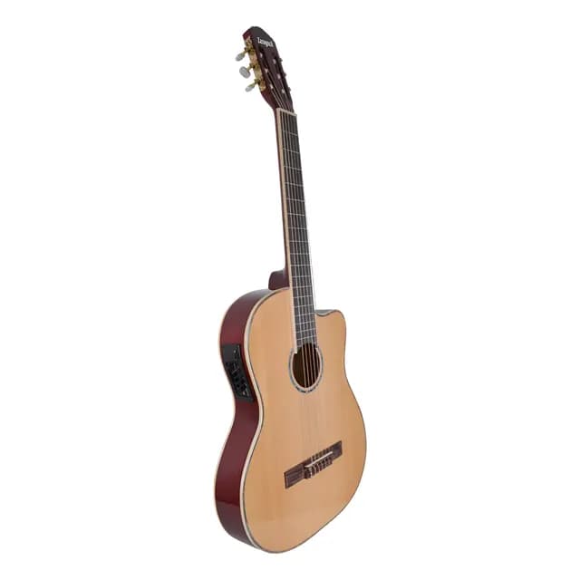 Guitarra Electroacustica Cuerdas Nylon Zaragoza Za-551bceq