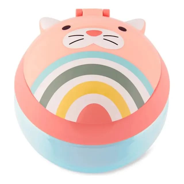 Pocillo Zoo Snack Cup - Cat Skip Hop Rosa
