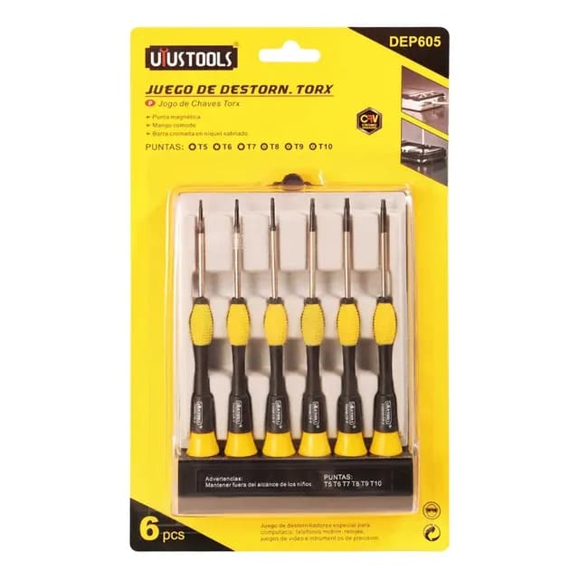 Destornillador Torx Set X6 Uyustools