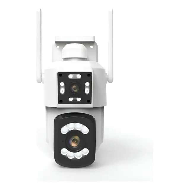 Camara Doble Vision Wifi Ip Exterior Inalambrica Motorizada