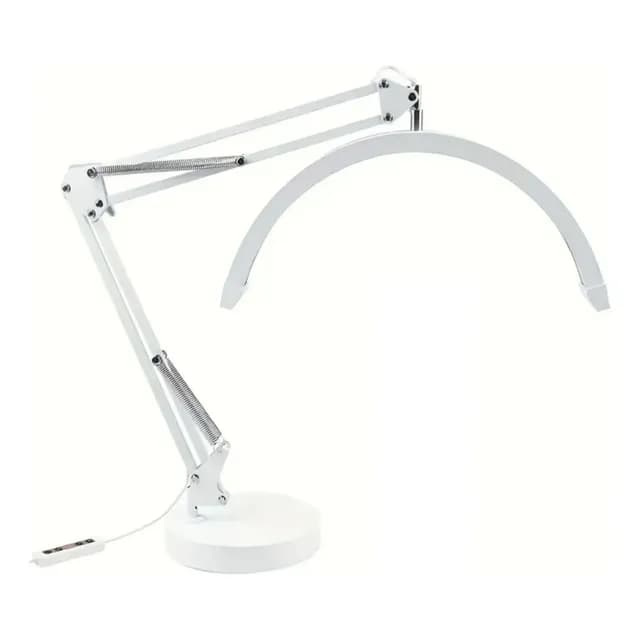 Lampara Ajustable Con Base Para Manicurista Pestanas Cara