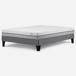 Cama Europea Pratta 2 Plazas Pata Madera Base N. 150x200 Cm