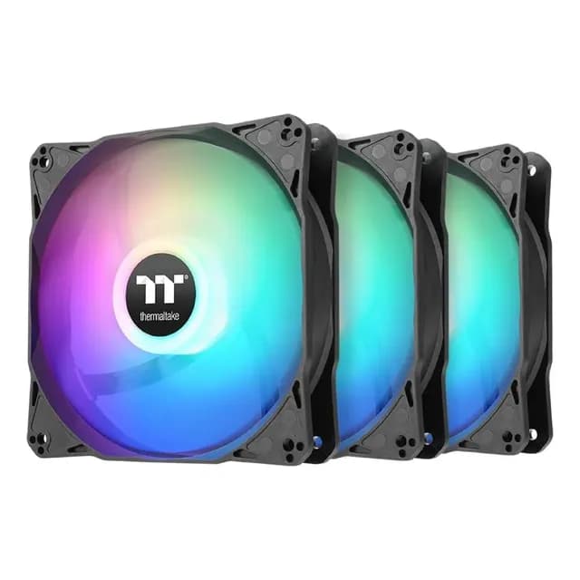 Ventiladores Thermaltake Le120 Argb Sync Pwm Negro